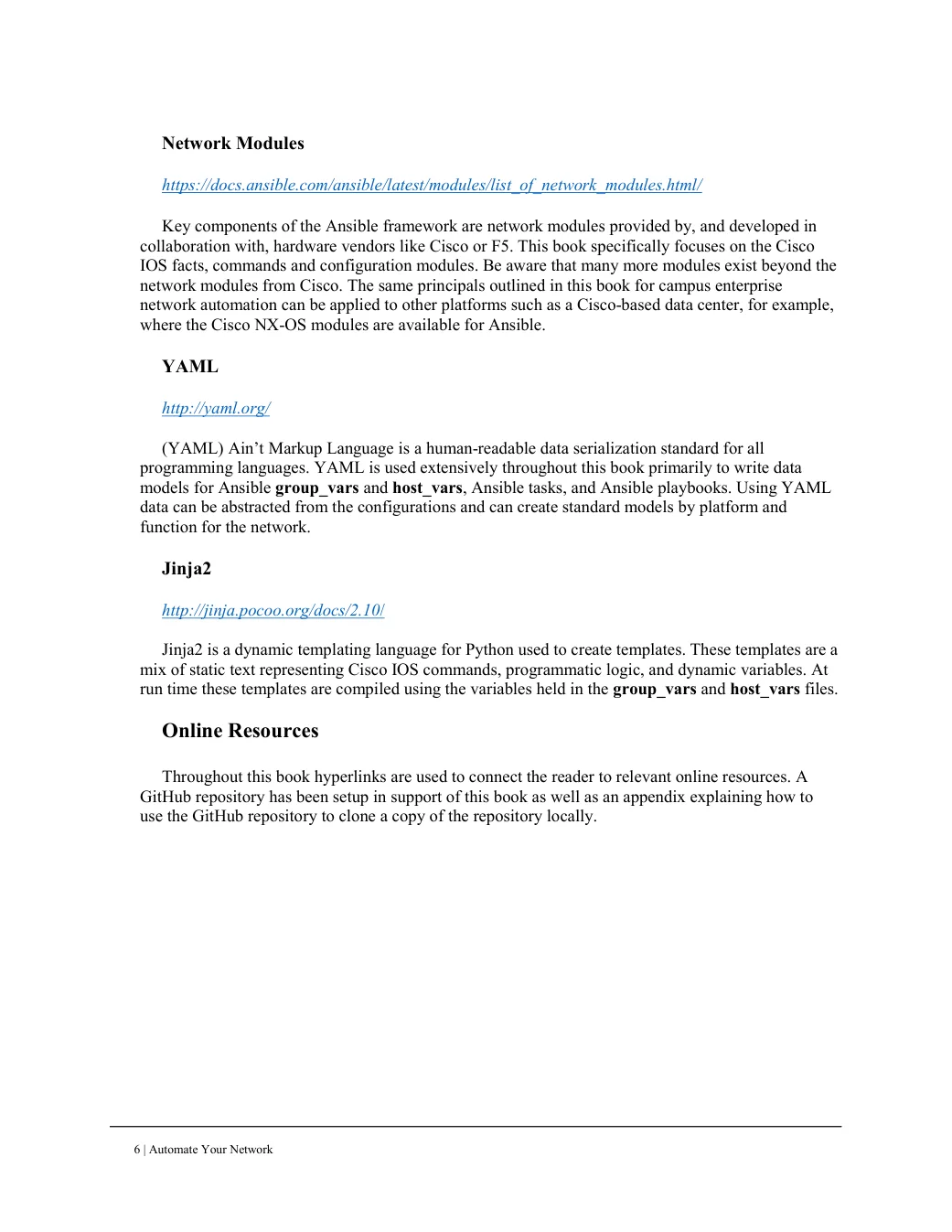 Original printed book page 6; readable transcription available in the text view